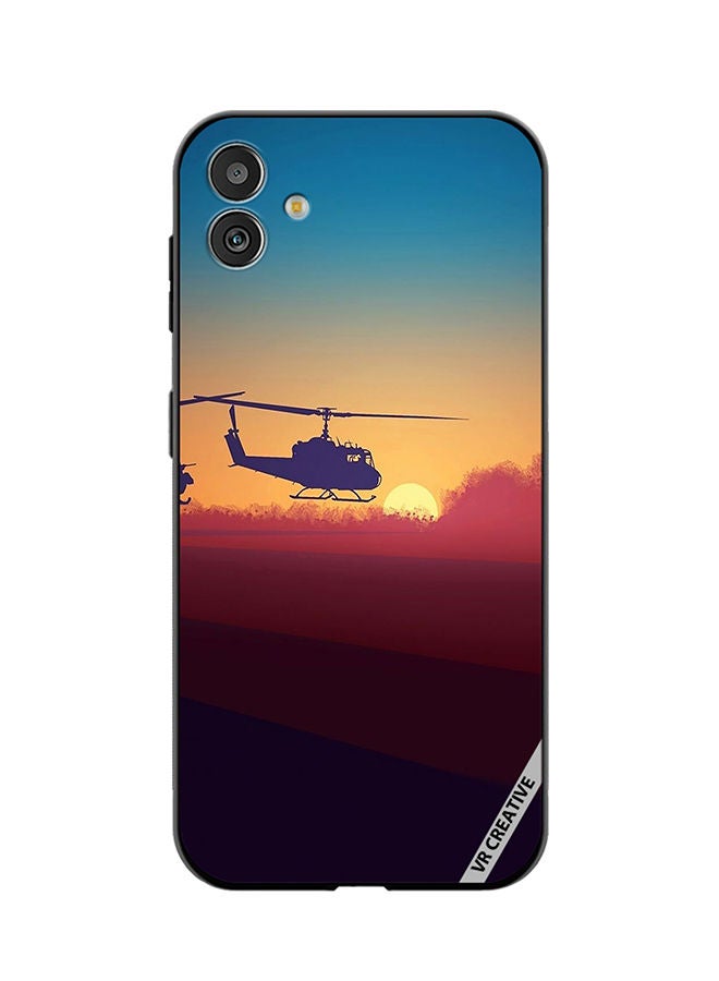 VR CREATIVE Protective Case Cover For Samsung Galaxy F14 Military Choppers Design Multicolour - Image 1