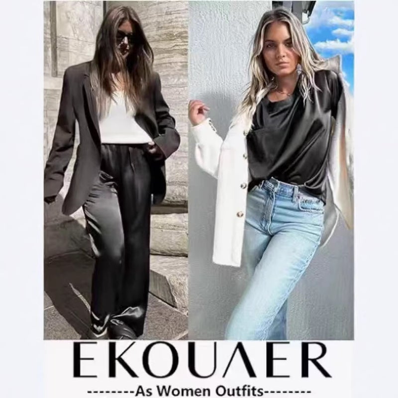 Women's Loose Fit Two-Piece Tracksuit Set (Short Sleeve Top + Capri Pants) - Image 1