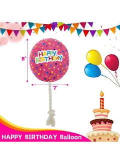 BINGPET Dog Birthday Bandana Set With Cake,Dog Birthday Cake And Balloon,Dog Birthday Party Supplies For Boys And Girls,Puppy Chew Toys Gift For Large And Extra Large Dogs Pets  Pink  - Image 3