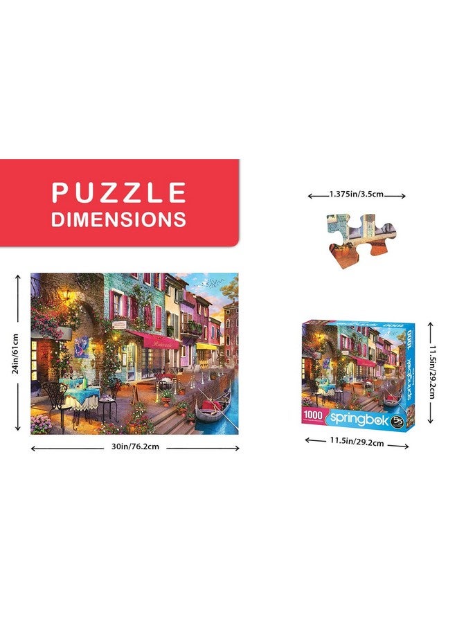 Springbok's 1000 Piece Jigsaw Puzzle Dolce Vita - Made in USA - Image 3