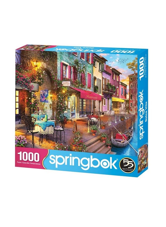 Springbok's 1000 Piece Jigsaw Puzzle Dolce Vita - Made in USA - Image 2