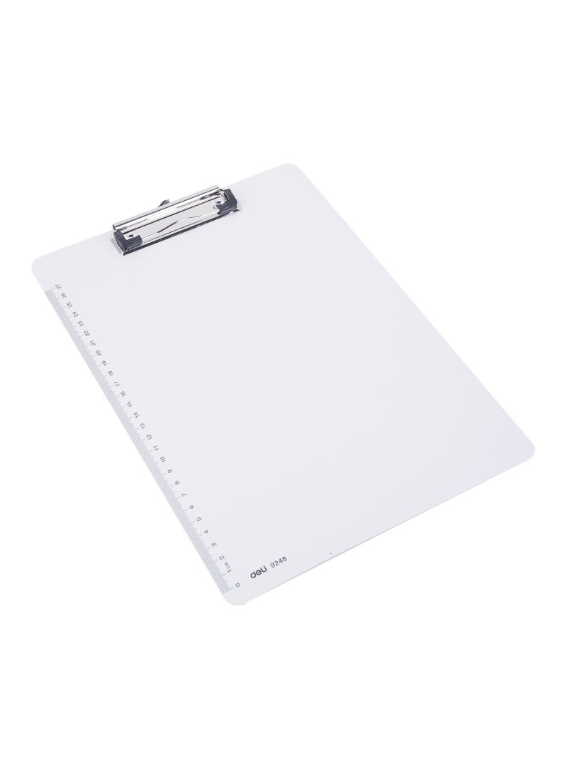 Deli E9248 A4 Clipboard - Grey - Image 4