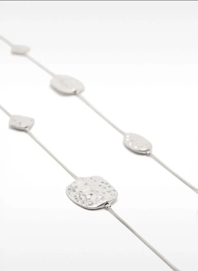 PARFOIS Silver Long silver necklace for Women | Best Price UAE