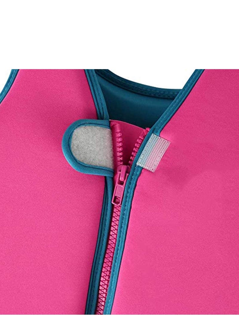 Generic Kids Swim Vest Learn-to-Swim Floatation Jackets Training Vest for Kids XL(3-5 Years)  - Image 3