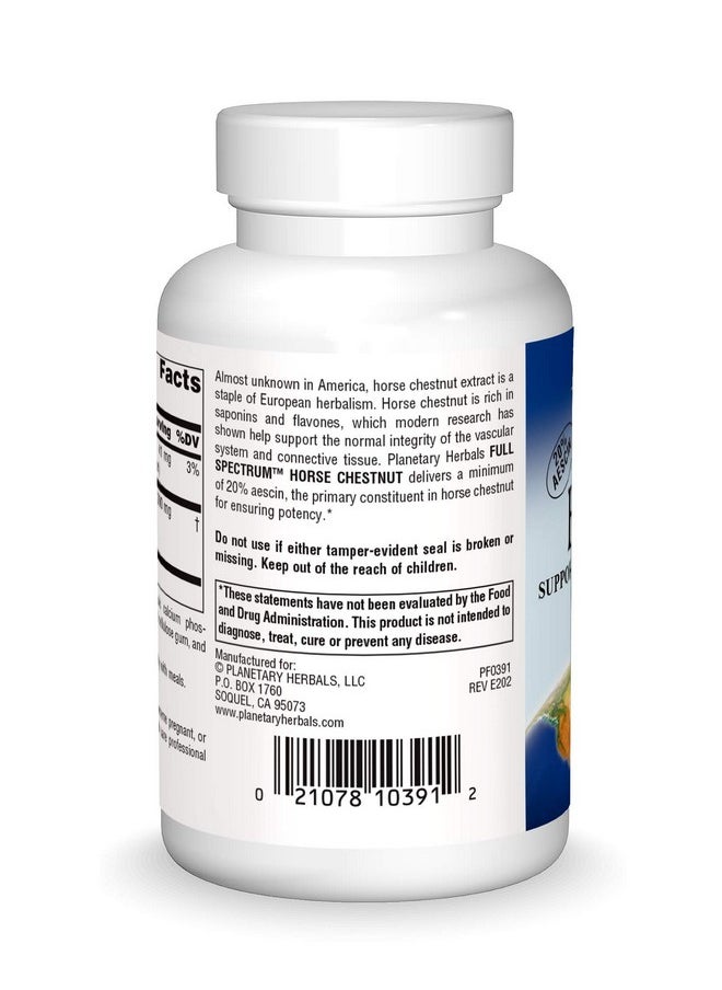 PLANETARY HERBALS Full Spectrum Horse Chestnut 120 Tabs  - Image 3