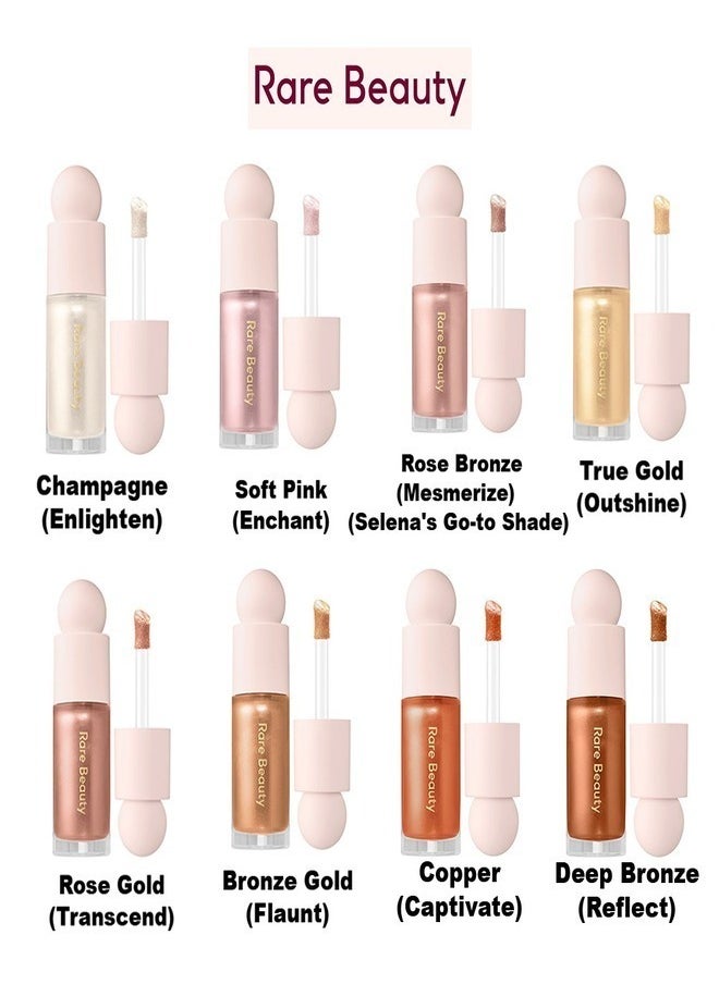 Rare Beauty - Rare Beauty by Selena Gomez Positive Light Liquid Luminizer Highlight Outshine - True Gold 15ml - Image 1