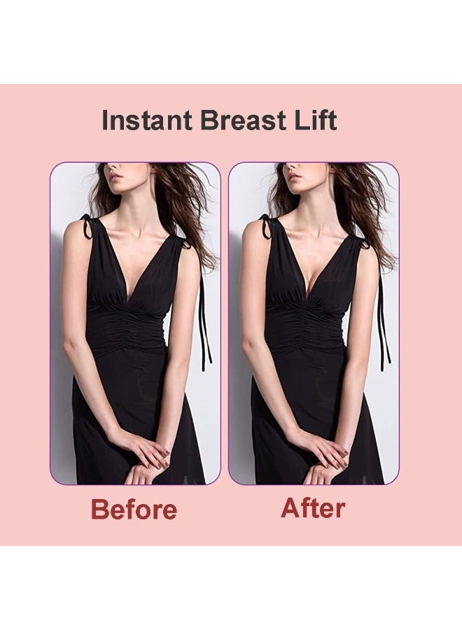 Adhesive Tape for A-E Cup Size | Breathable Body Tape | Works Great with Sticky Bra Backless Bra or Strapless Bra | Nipple Cover Pasties Beige - Image 4