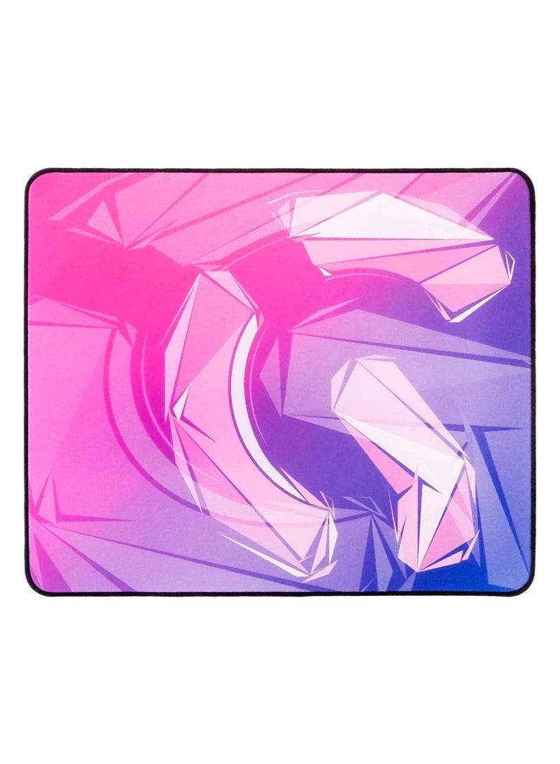 Gaming Mouse Pad - Size 29 X 24 - Speed Edition - Anti Slip Rubber Base - Stitched Edges - For All Mouse Sensors (Neon)  - Image 3