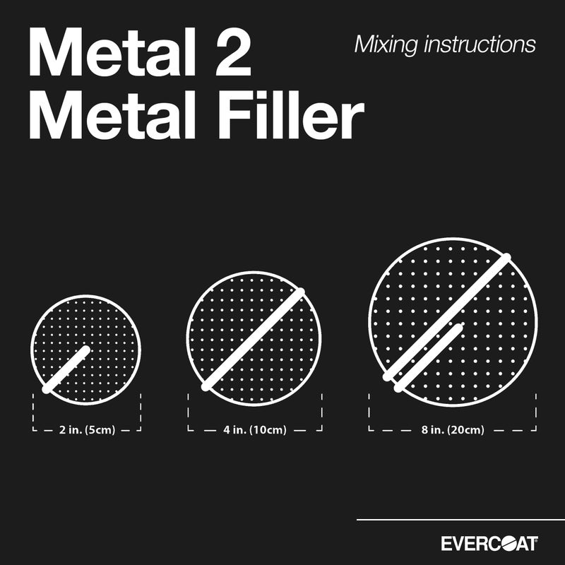 Evercoat إيفركوت ميتال-2-ميتال حشو معزز بالألمنيوم عالي الالتصاق للأسطح المعدنية - 1100 جرام - Image 5