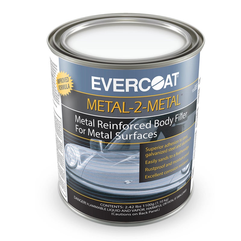 Evercoat إيفركوت ميتال-2-ميتال حشو معزز بالألمنيوم عالي الالتصاق للأسطح المعدنية - 1100 جرام - Image 1