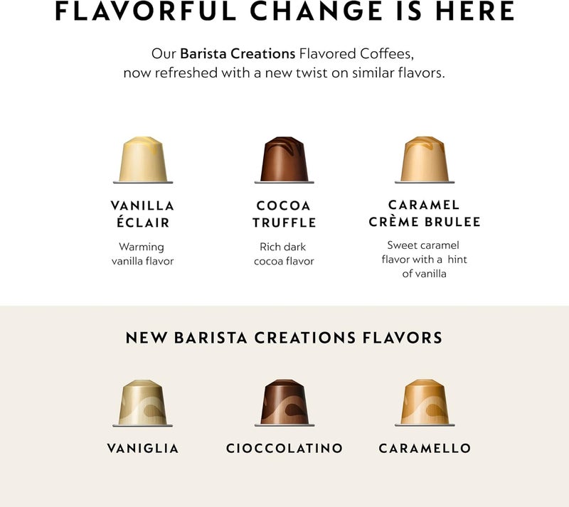 Nespresso كبسولات قهوة نيسبريسو فانيليا بارستا كريشنز - Image 2