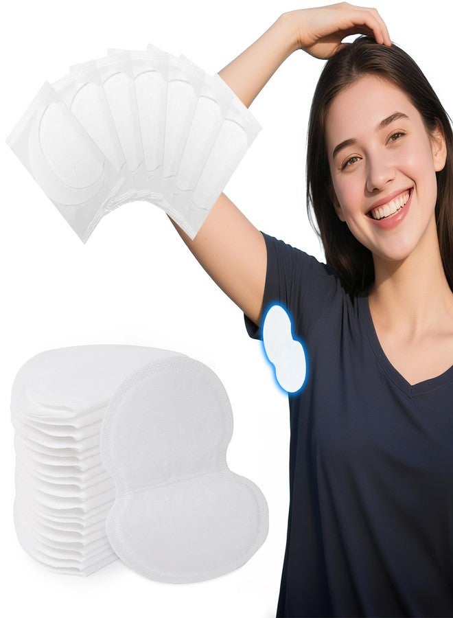 ifory Large Armpit Sweat Pads, Underarm Sweat Pads for Women and Men [100 PCS], Disposable Underarm Dress Shields/Guards, Comfortable, Non Visible, Enhanced Anti Sweat Protection - Image 1