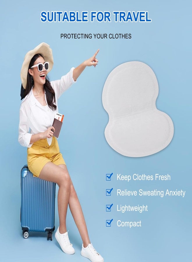 ifory Large Armpit Sweat Pads, Underarm Sweat Pads for Women and Men [100 PCS], Disposable Underarm Dress Shields/Guards, Comfortable, Non Visible, Enhanced Anti Sweat Protection - Image 3