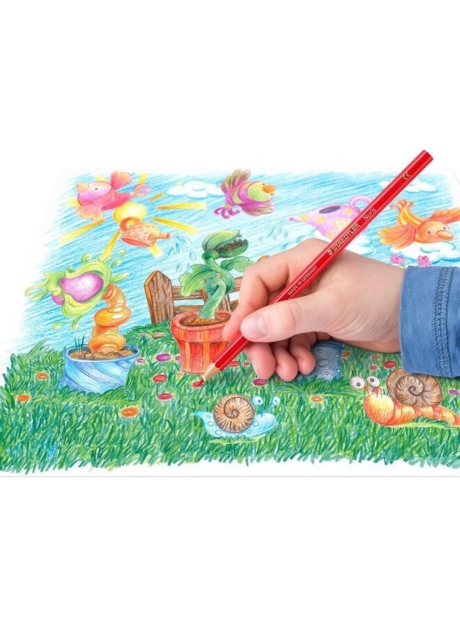 Staedtler Noris Club Coloured Pencils, Multi-Colour, Pack Of 24 - Image 5