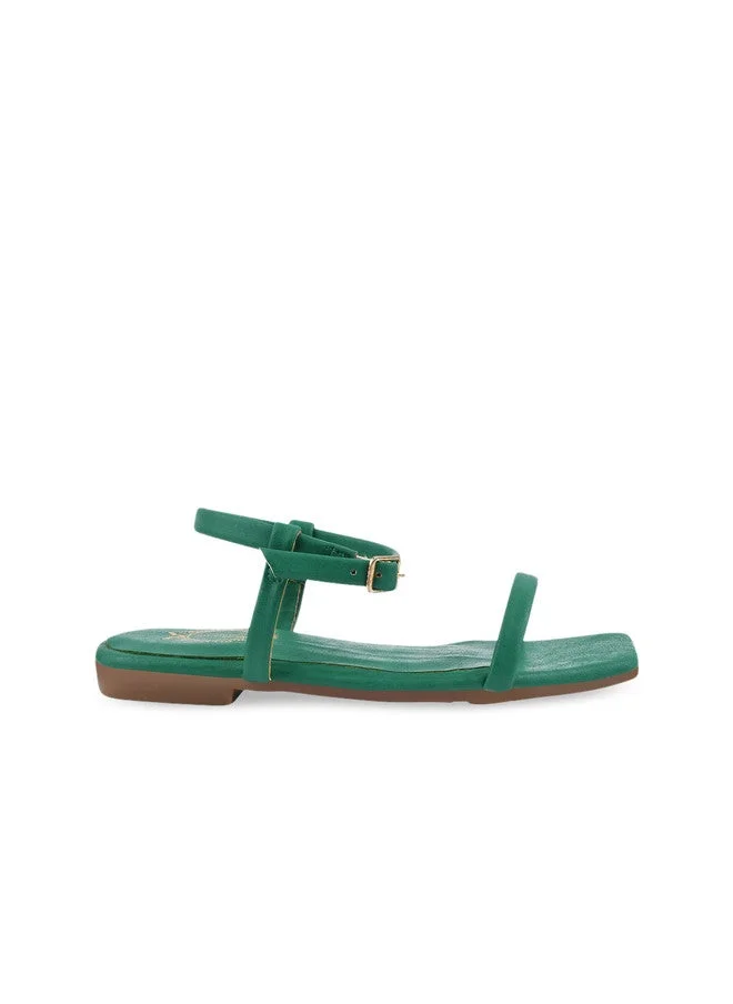 شوتوبيا Shoetopia Girls Open Toe Flats With Buckle