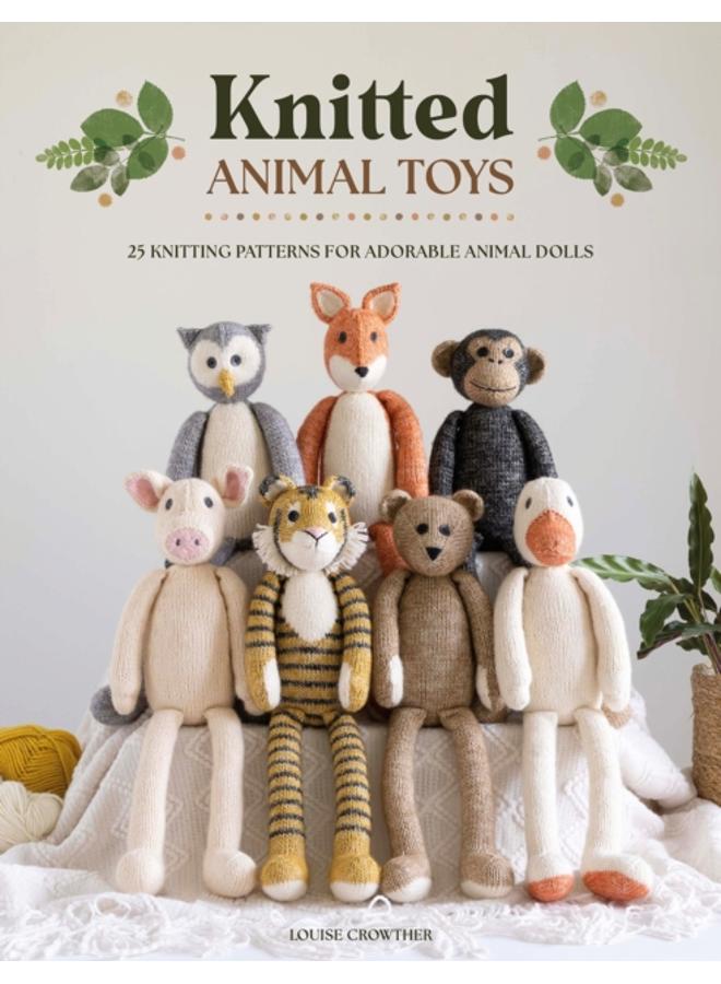 Knitted Animal Toys : 25 knitting patterns for adorable animal dolls