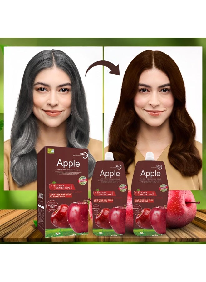 BLOOMING TIME AMMONIA-FREE DARK BROWN HAIR COLOR CREAM - Image 2