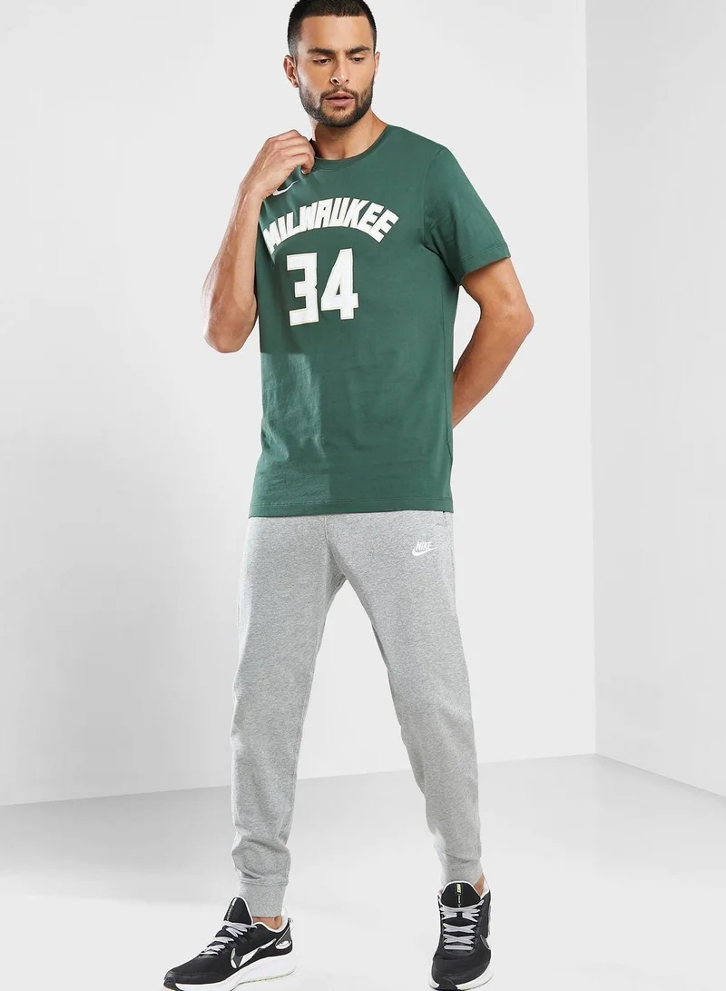 Nike Men's NBA Milwaukee Bucks T-Shirt
