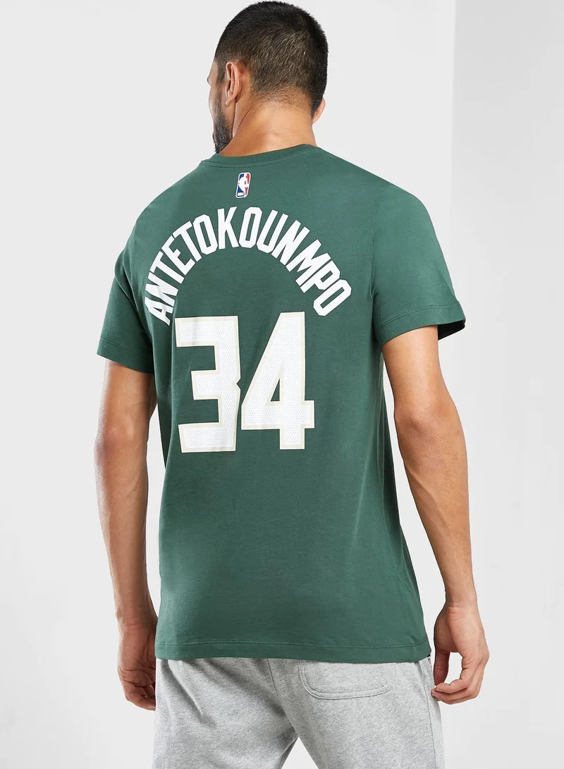 Nike Men's NBA Milwaukee Bucks T-Shirt