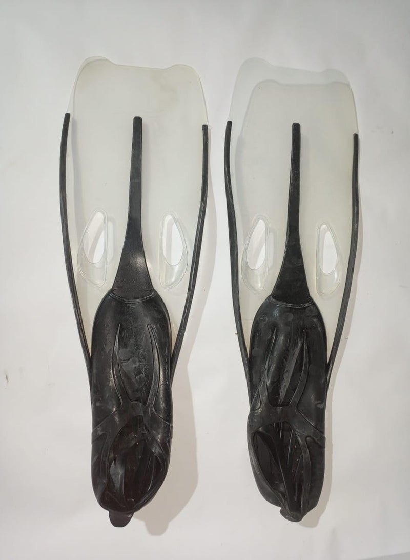 SOFAB SOFAB SAUDI (YM) (SF-SWANN-DIVE-YELLOW-C13A) Greater Protection Under Water Diving Fins, Designed for Spearfishing, Special Resistant Thermoplastic Elastomer Rubber, Size: 43
