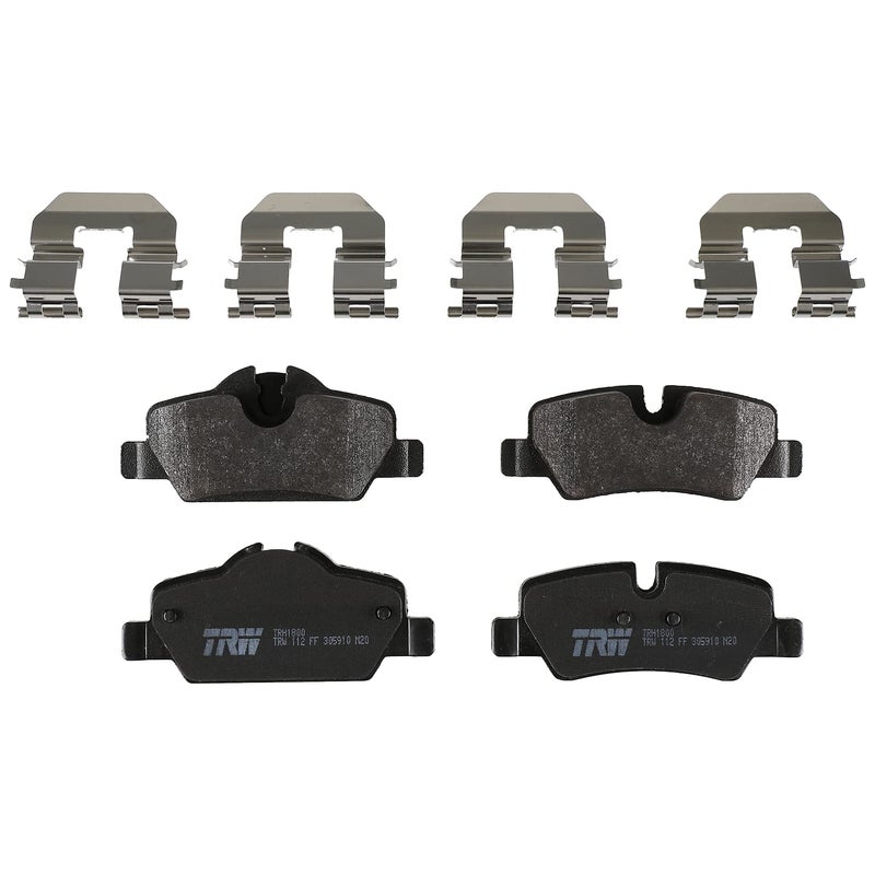 TRW Pro TRH1800 Disc Brake Pad Set For Mini Cooper 20142021 Rear