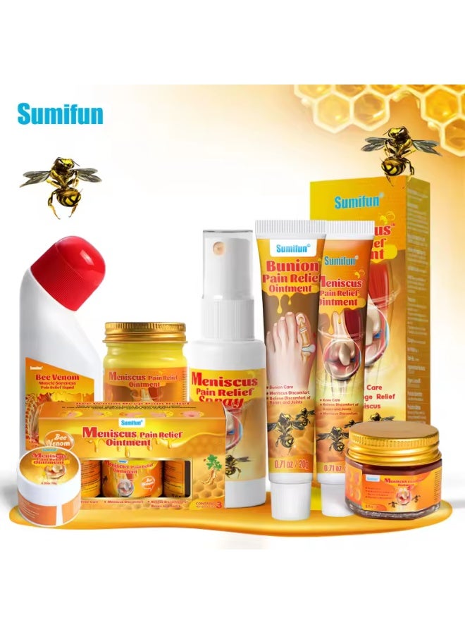 Sumifun (One 100g piece) of Soumyphon Original Cream for joint and bone pain relief, for relief of neck, shoulders, back, hips, knees, and feet pain. - Image 5