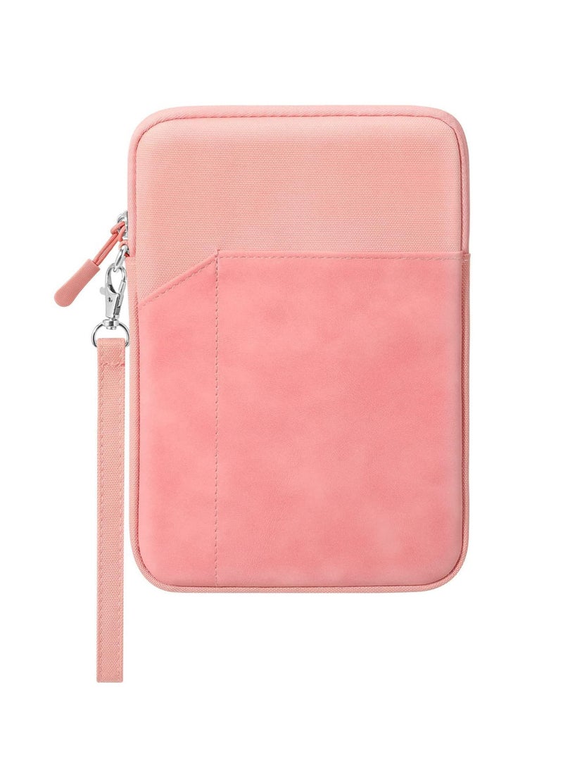 جراب للكمبيوتر اللوحي مقاس 10.9 بوصة مع جيوب تخزين تناسب جهاز iPad air 5 2022 iPad Pro 11 بوصة M2 2022 جراب لجهاز iPad من الجيل العاشر Ipad Air 4 Tab S8 11 "اللون وردي - Image 1