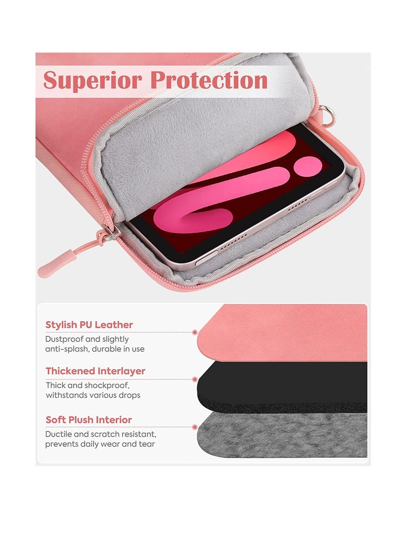 جراب للكمبيوتر اللوحي مقاس 10.9 بوصة مع جيوب تخزين تناسب جهاز iPad air 5 2022 iPad Pro 11 بوصة M2 2022 جراب لجهاز iPad من الجيل العاشر Ipad Air 4 Tab S8 11 "اللون وردي - Image 2