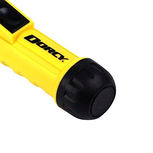 Dorcy Heavy Duty Worklight Flashlight with Batteries, 41-2350 , Yellow - Image 5