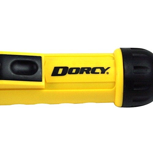 Dorcy Heavy Duty Worklight Flashlight with Batteries, 41-2350 , Yellow - Image 4