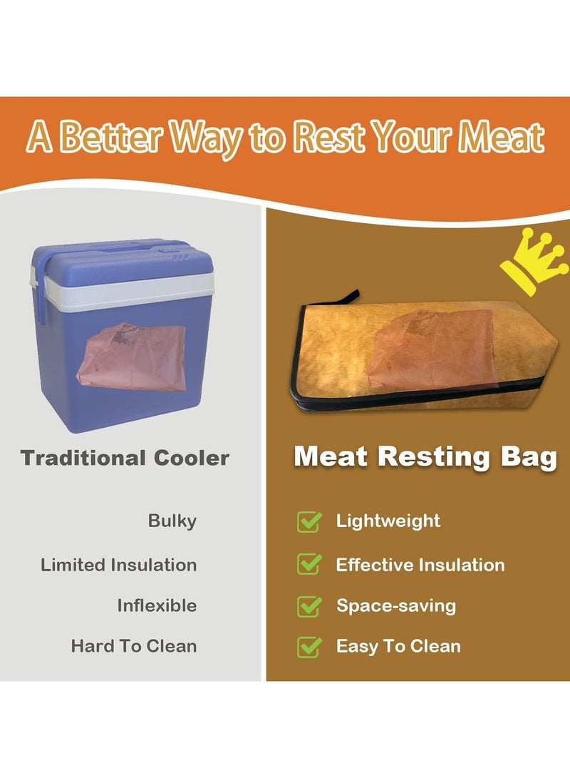 Barbecue accessories Outdoor barbecue thermal insulation bag reusable large capacity barbecue meat storage bag Thermal insulation bag - Image 4