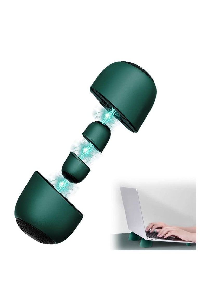 SYOSI Laptop Cooling Pad Laptop Cooling Stand Portable Magnetic Small Invisible Cooler Stand Ergonomic Laptop Cooling Pad Small Invisible Cooler Ball Portable Magnetic Laptop Cooler Stand  - Image 1