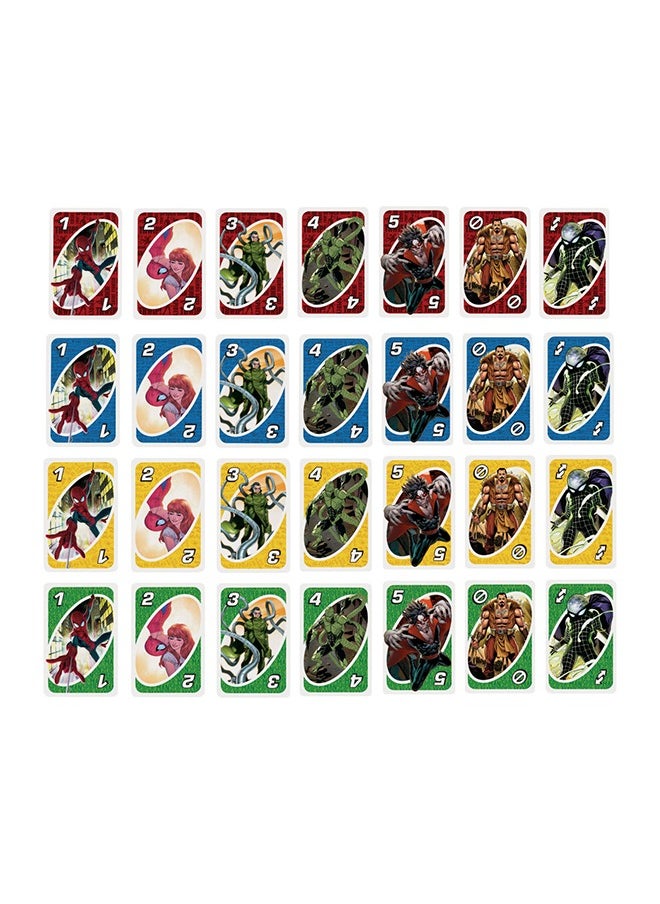 Mattel Games أونو سبايدر مان  - Image 3