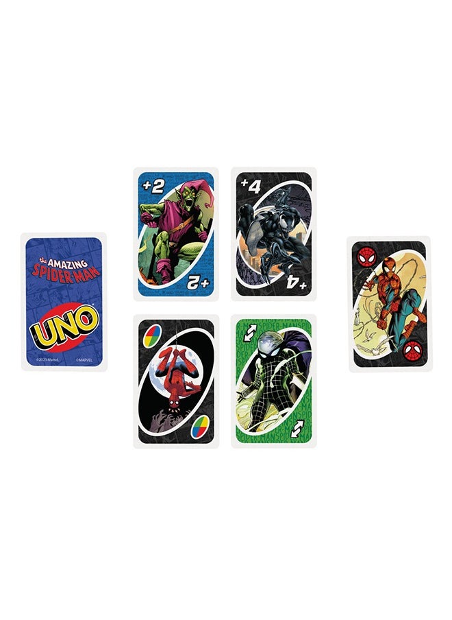 Mattel Games أونو سبايدر مان  - Image 5