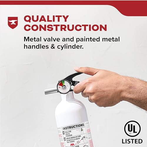 Kidde Fire Extinguisher for Vehicles, Cars, Trucks, Single-Use 10BC - Image 5