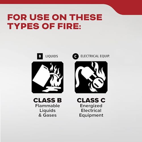 Kidde Fire Extinguisher for Vehicles, Cars, Trucks, Single-Use 10BC - Image 2
