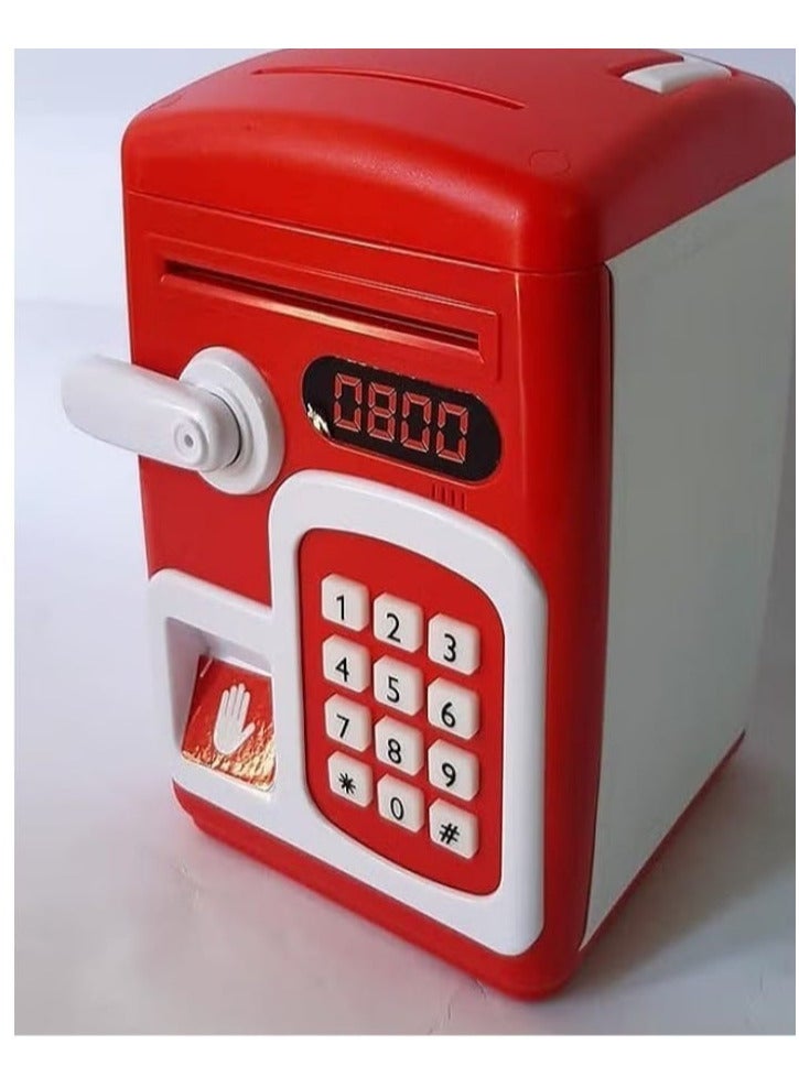 Professional Electronic Piggy Bank for Kids Boys Girls with Password Lock Automatic Scrolling Saving Box for Coins - Image 2