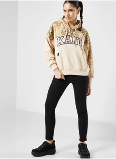 Karl Kani Serif Block Paisley Hoodie  - Image 4