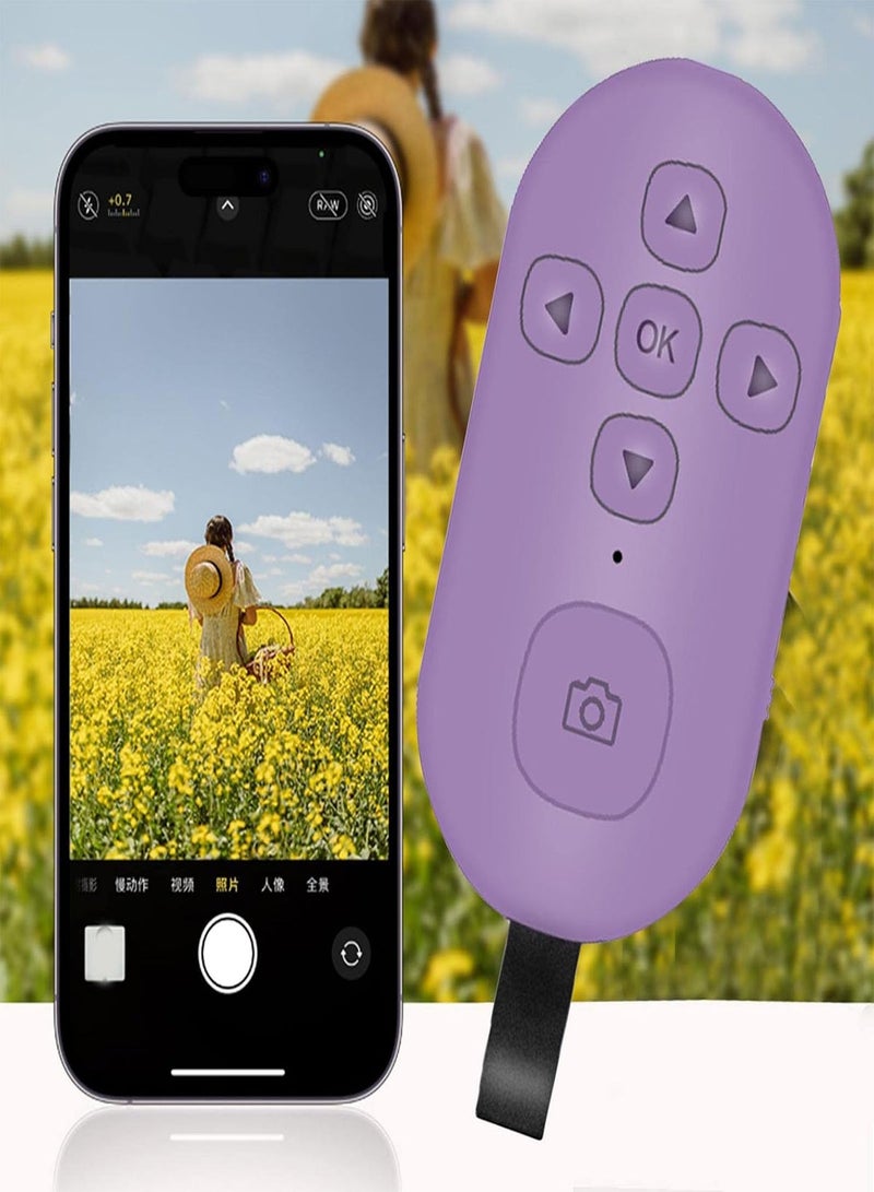 GGOOT Selfie Remote Control Shutter, Wireless Page Turner with Lithium Battery | Hands-Free Photo & Video Control for Smartphones &  Tablets - Image 3