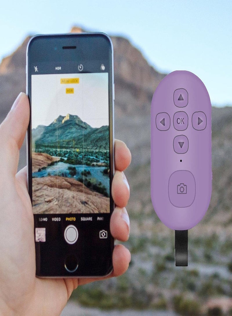 GGOOT Selfie Remote Control Shutter, Wireless Page Turner with Lithium Battery | Hands-Free Photo & Video Control for Smartphones &  Tablets - Image 2