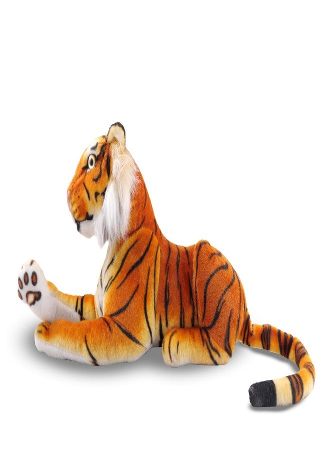 Creative Kids 32 cm Tiger Plush Soft Toy for Kids & Babies – Cute, Skin-Friendly, Huggable Stuffed Animal Toy, for Children (Pack of 1) - Image 1