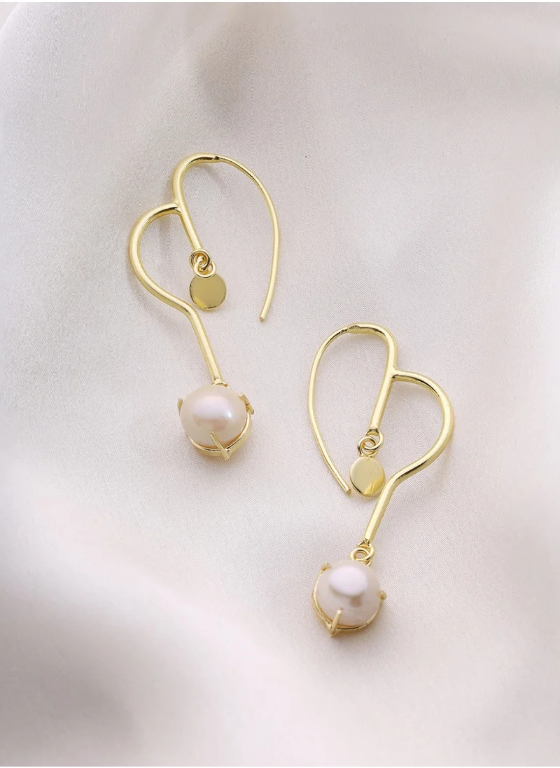 برياسي Plated Contemporary Drop Earrings