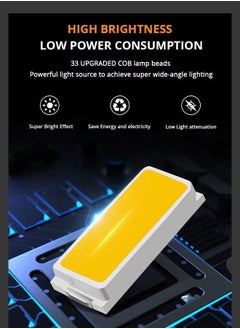 GROIC Solar Handheld Flashlight with USB Emergency Power Bank, 6 Modes Rechargeable Multifunction Lights Super Bright LED Searchlight, Lightweight Waterproof Portable for Fishing Outdoor Camping  - Image 3