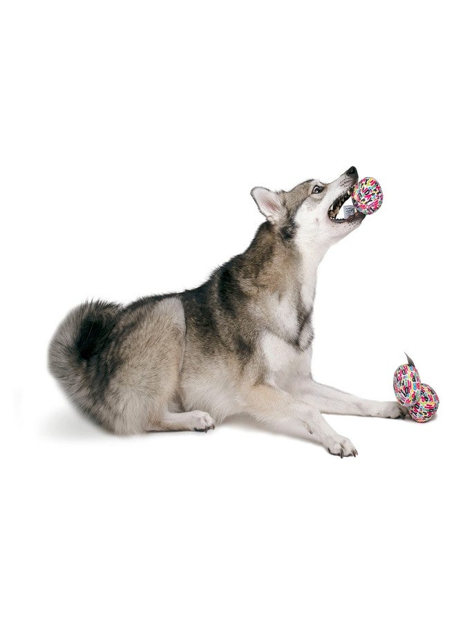 Midlee Plush Birthday Balls Dog Toy- Set of 3 (Small) - Image 5