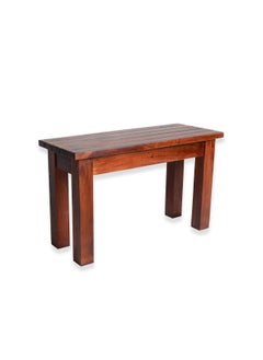 NISHA FURNITURE Nisha Furniture Sheesham Wooden Bench for Living Room Solid Wood Bench Dining Bench for Sitting 2 Seater Bench Balcony Outdoor Furniture Teak Brown Finish  - Image 5