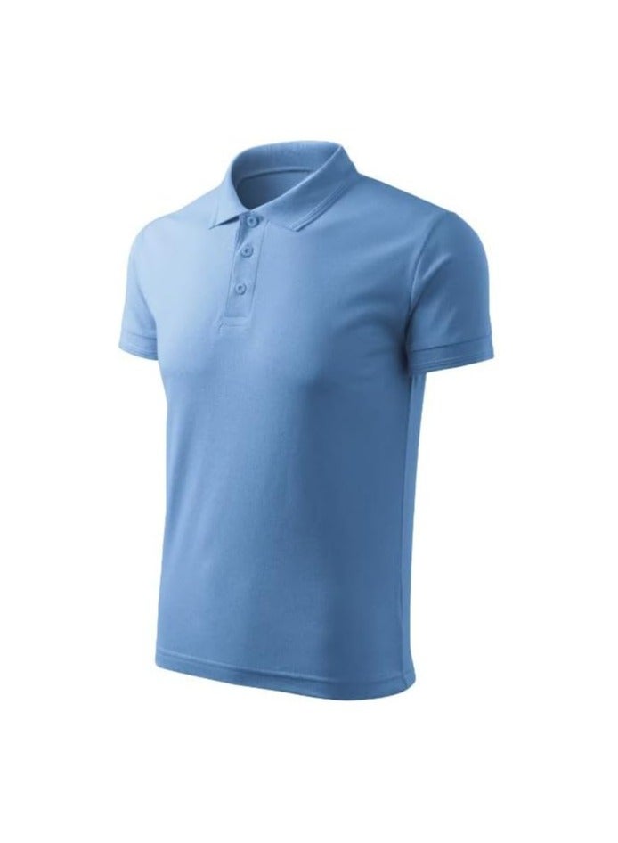 PRINTSHOP4ME Pack of 10 Pcs Men's Regular-Fit Golf Polo T-shirt Pure Cotton Short Sleeve 220 GSM Basic Colors  - Image 4