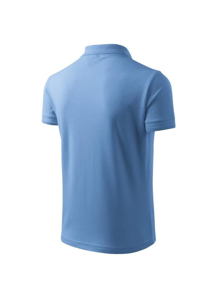 PRINTSHOP4ME Pack of 10 Pcs Men's Regular-Fit Golf Polo T-shirt Pure Cotton Short Sleeve 220 GSM Basic Colors  - Image 5