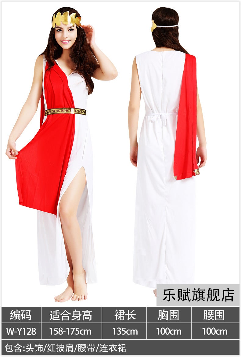 Halloween Adult Egyptian Pharaoh Costume Golden Cloak Pharaoh 120 - Image 2