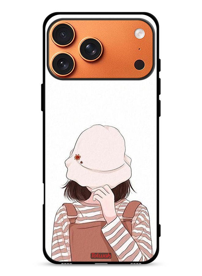 Tolwak Apple iPhone 17 Pro Max Protective Case Cover Hide Face By Hat - Image 1