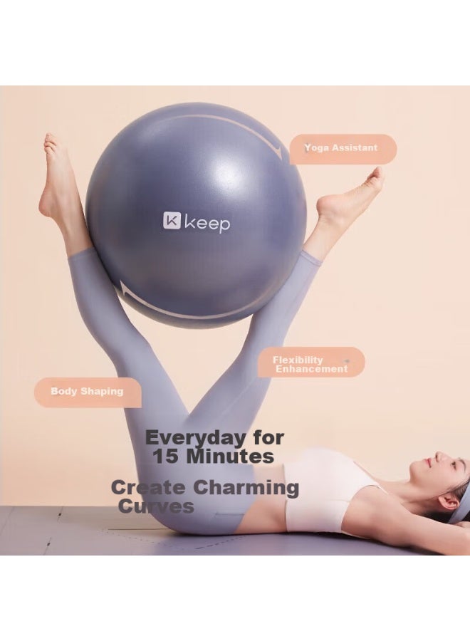 Keep 75cm Yoga Ball, Professional Anti-burst And Non-slip, Thickened, Highly Elastic, Pressure-resistant, Suitable For Pregnant Women, Swiss Ball, Twilight Orange - Image 5